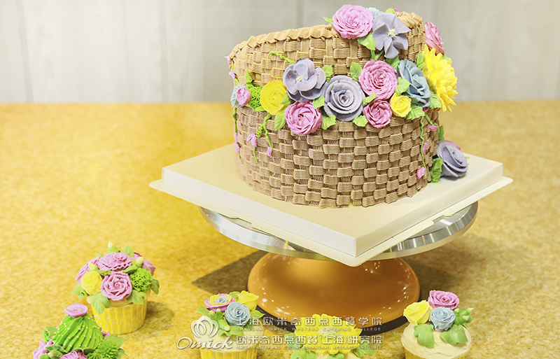 韩式花篮蛋糕